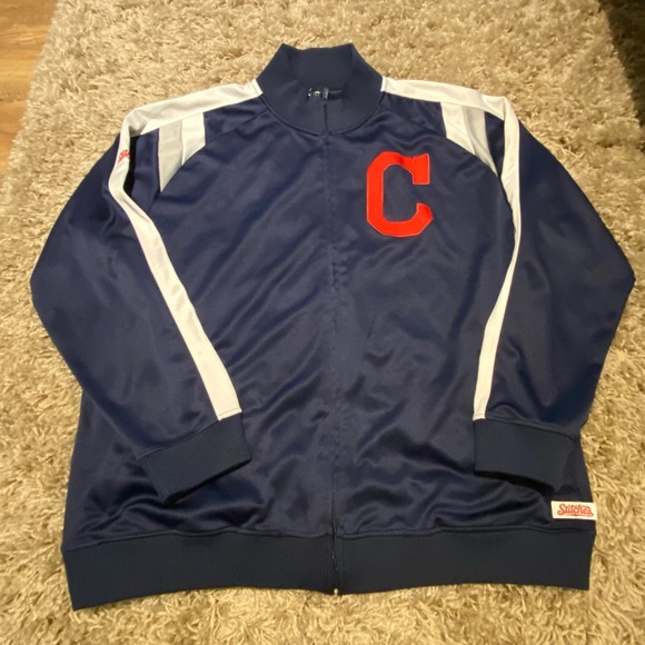 Stitches Other - Stitches MLB Cleveland Indians Mens track jacket size 2XL
